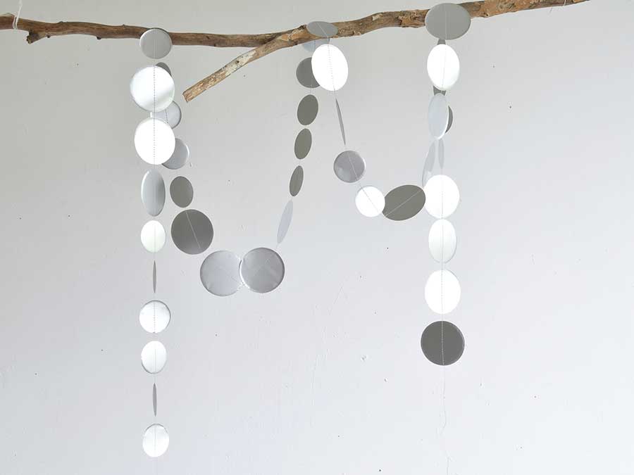 Renna Deluxe Girlande Punkte In Gold