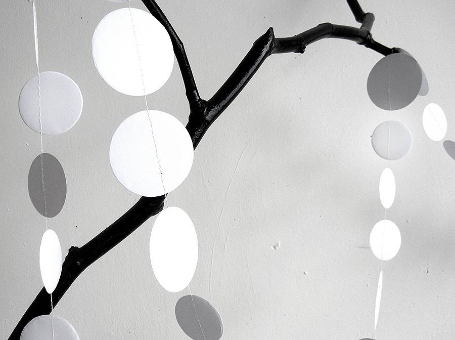 Renna Deluxe Girlande Punkte In Rot