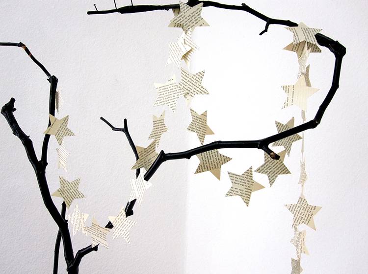 Renna Deluxe Girlande STERN In Fraktur