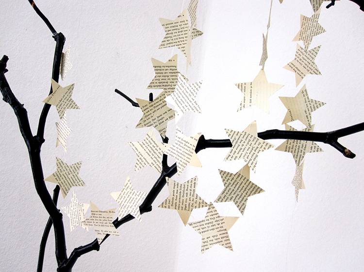 Renna Deluxe Girlande STERN In Fraktur