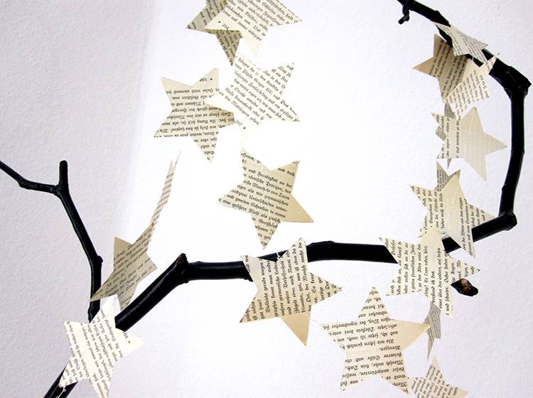 Renna Deluxe Girlande STERN in Fraktur