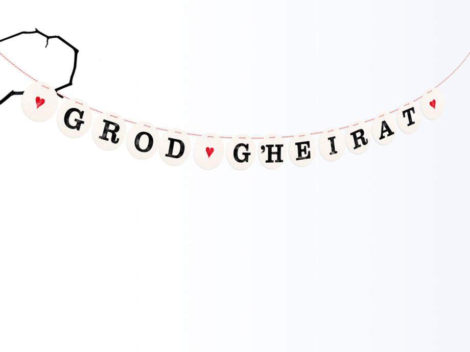 Renna Deluxe Grod G’HEIRAT Hochzeitsgirlande