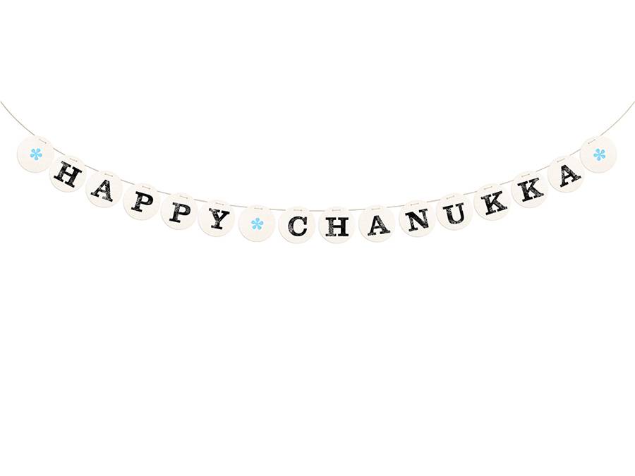 Renna Deluxe HAPPY CHANUKKA Girlande