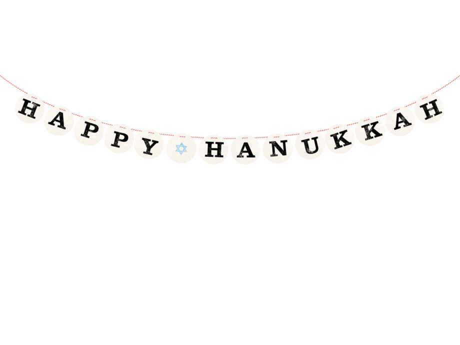 Renna Deluxe HAPPY HANUKKAH Girlande
