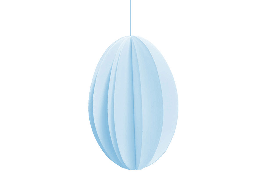 Renna Deluxe Hellblau Osterhase Anhänger