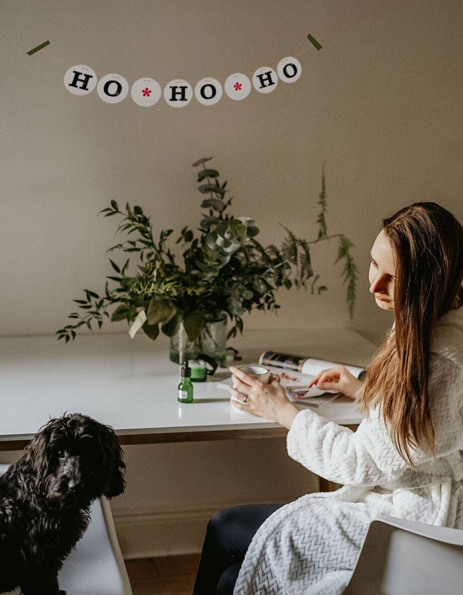 Renna Deluxe HO HO HO Girlande