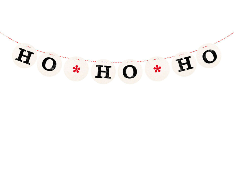 Renna Deluxe HO HO HO Girlande