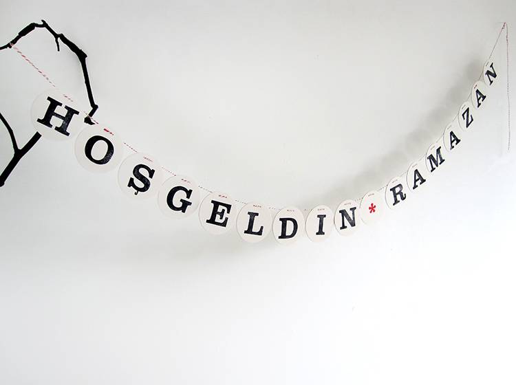 Renna Deluxe HOSGELDIN RAMAZAN Girlande