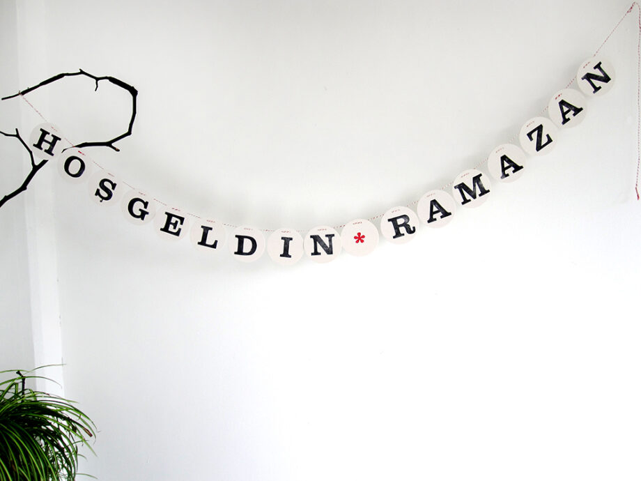 Renna Deluxe HOSGELDIN RAMAZAN Girlande