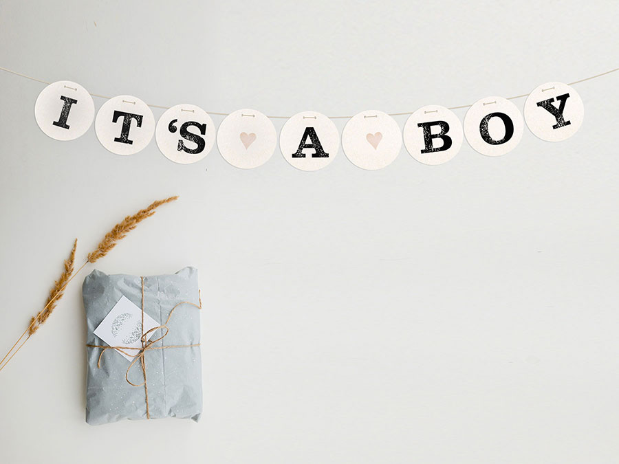 Renna Deluxe IT’S A BOY Girlande