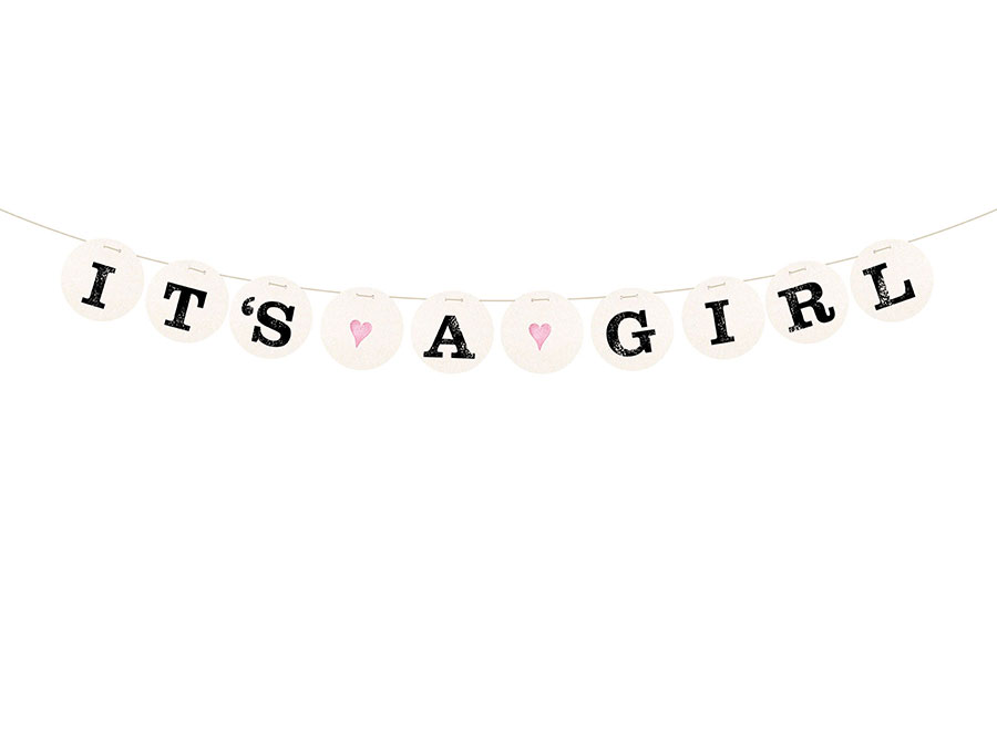 Renna Deluxe IT’S A GIRL Girlande
