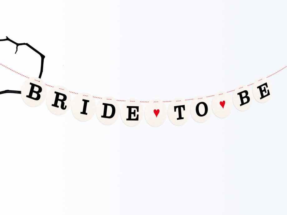 Renna Deluxe JGA BRIDE TO BE Girlande