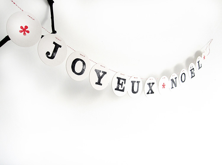 Renna Deluxe JOYEUX NOËL Girlande