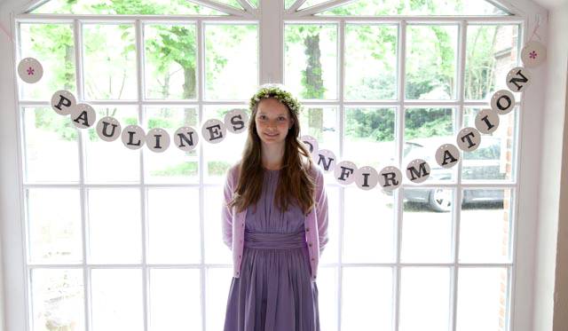 Renna Deluxe Jugendweihe Girlande