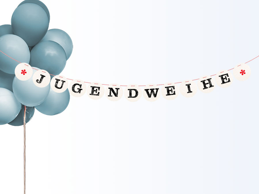 Renna Deluxe Jugendweihe Girlande