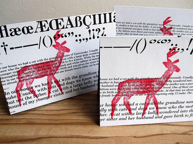 Renna Deluxe Klappkarte Mit Hirsch