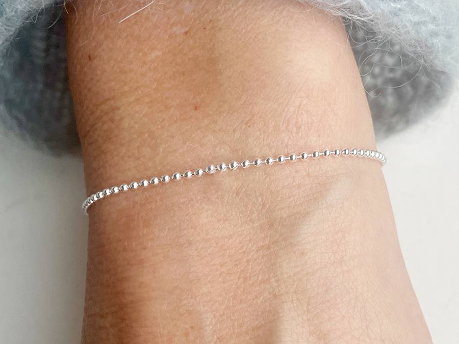 Renna Deluxe Kugel Armband SILBER