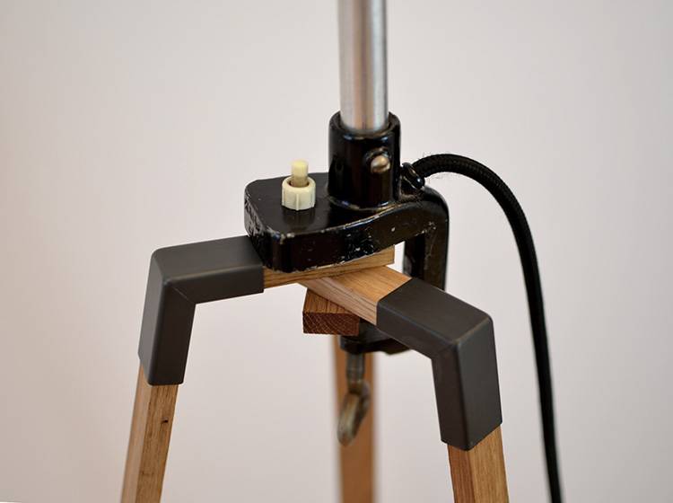 Renna Deluxe Lampengestell Stativ 90 Aus Eiche