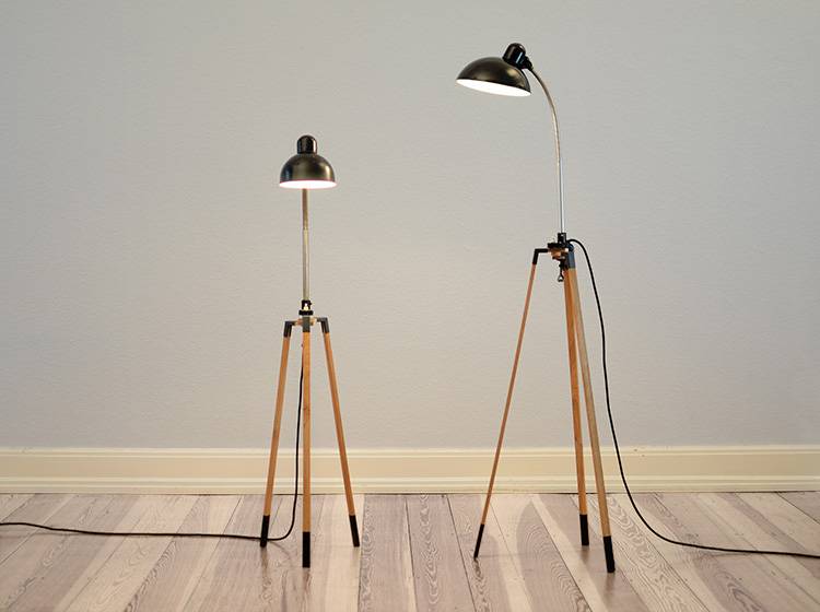 Renna Deluxe Lampengestell Stativ 90 Aus Eiche