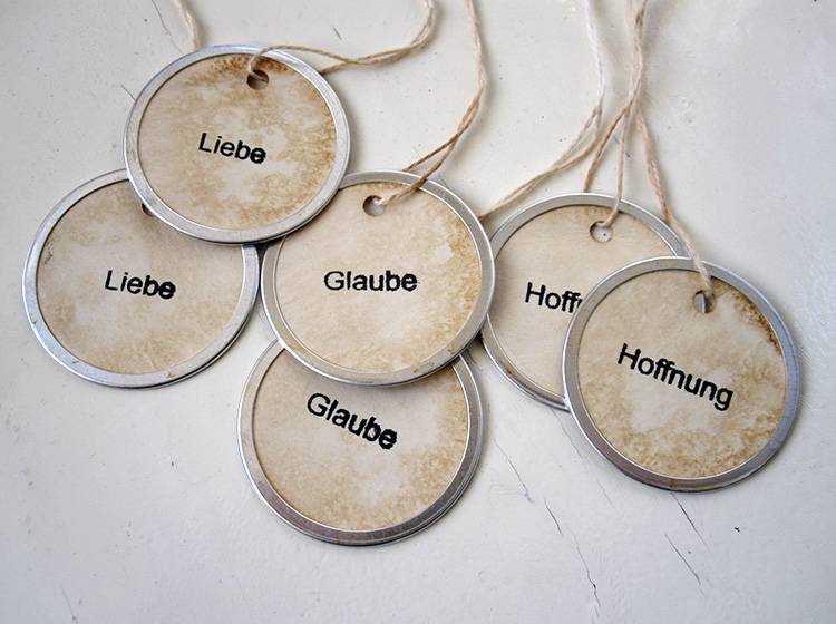 Renna Deluxe LIEBE GLAUBE HOFFNUNG 3er Set