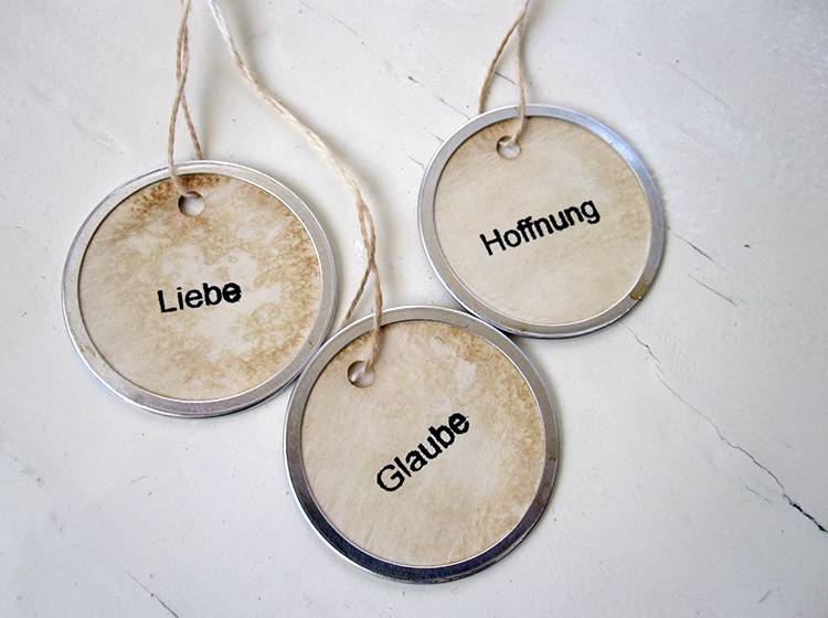 Renna Deluxe LIEBE GLAUBE HOFFNUNG 3er Set