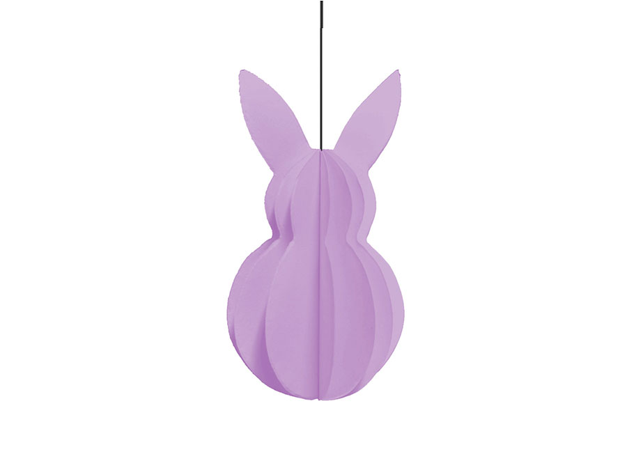 Renna Deluxe Lila Osterhase Anhänger