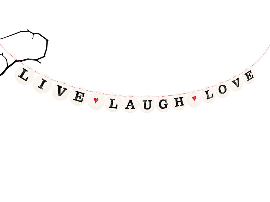 Renna Deluxe LIVE LAUGH LOVE Girlande