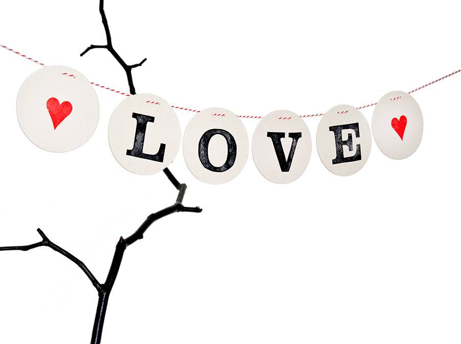 Renna Deluxe LOVE Girlande