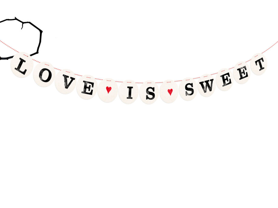 Renna Deluxe LOVE IS SWEET Girlande