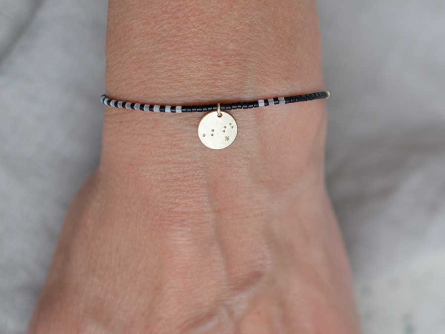 Renna Deluxe LÖWE Sternzeichen Armband Silber