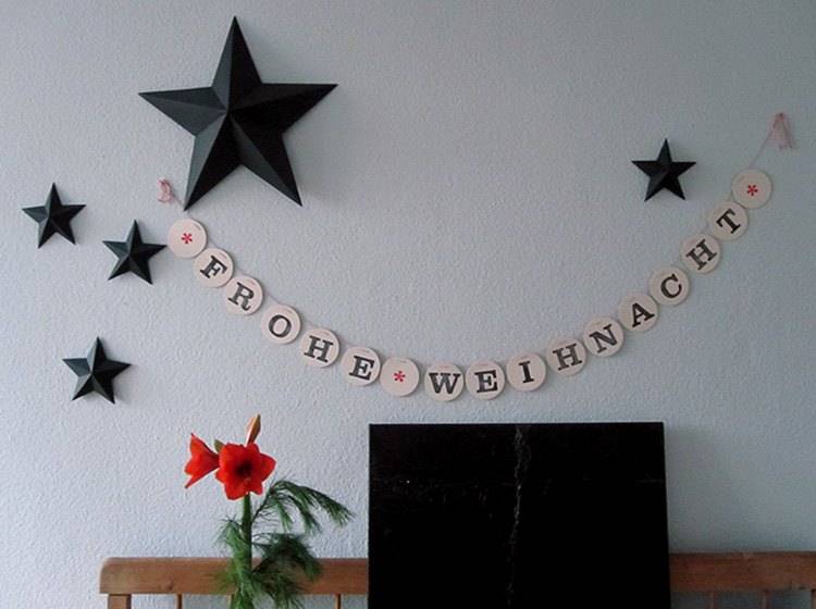 Renna Deluxe Merry Christmas Girlande