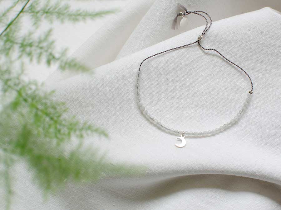 Renna Deluxe MOND Armband Mit Mondstein