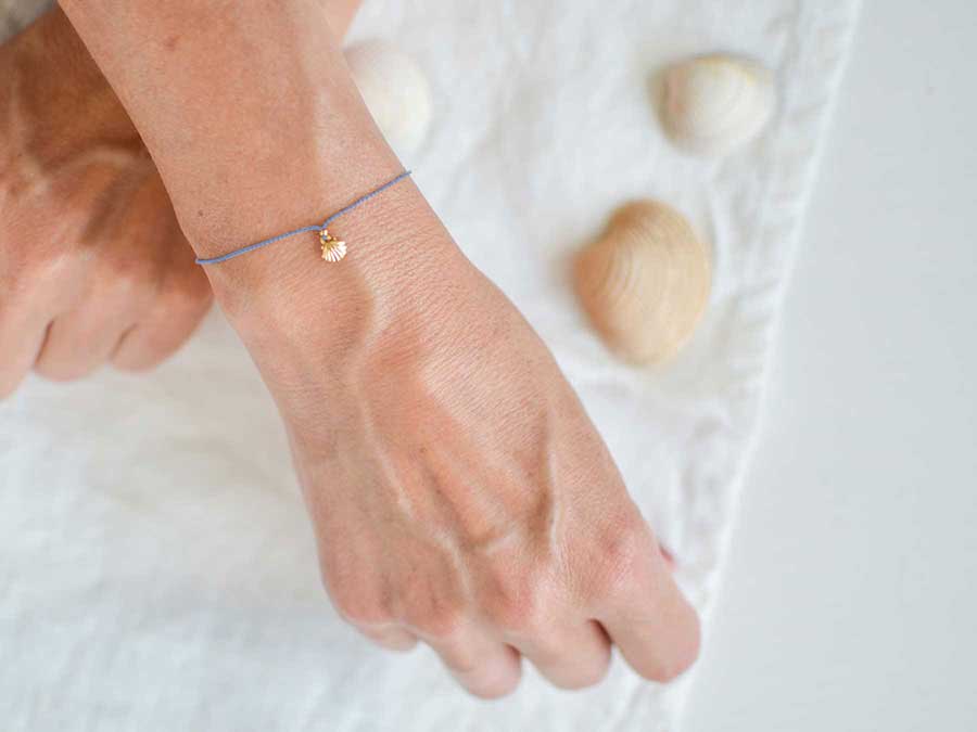 Renna Deluxe MUSCHEL Armband Gold