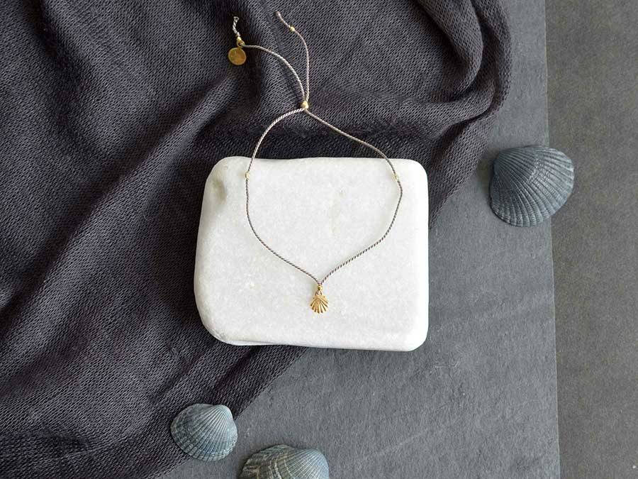 Renna Deluxe MUSCHEL Armband Gold