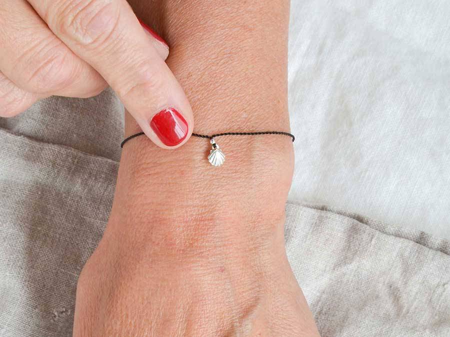 Renna Deluxe MUSCHEL Armband Silber