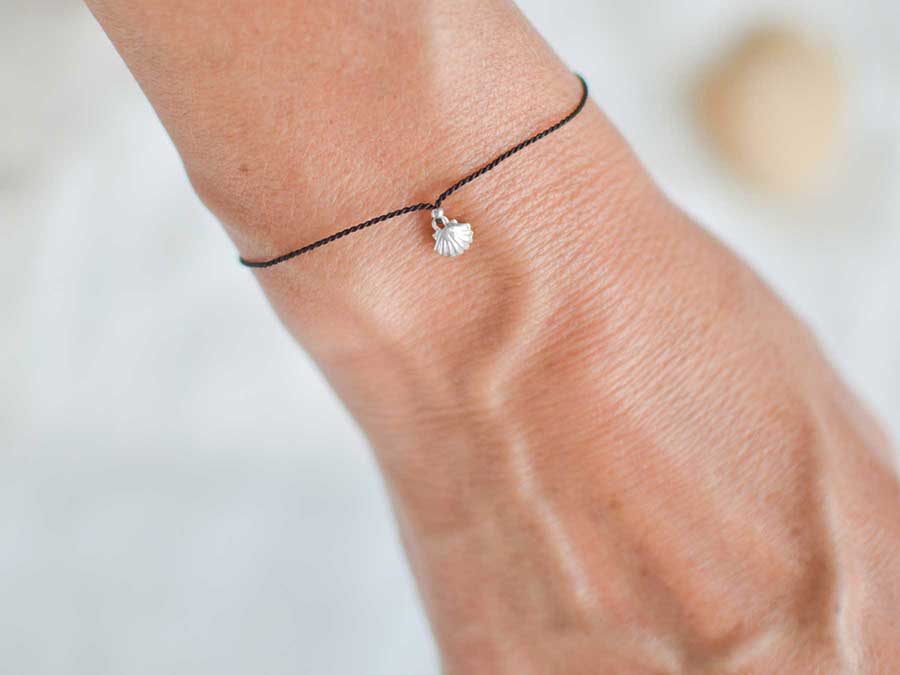 Renna Deluxe MUSCHEL Armband Silber