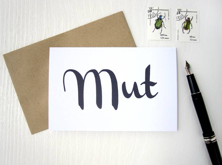 Renna Deluxe MUT // Klappkarte