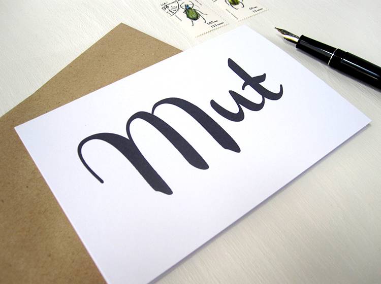 Renna Deluxe MUT // Klappkarte