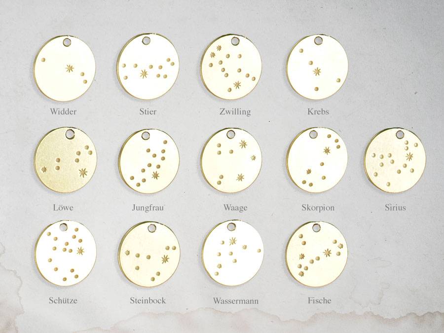 Renna Deluxe ORION Sternbild Armband Gold