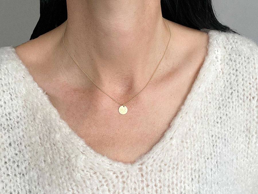 Renna Deluxe ORION Sternbild Kette Gold