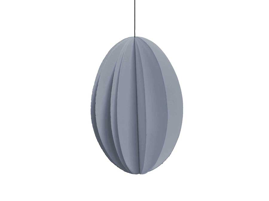 Renna Deluxe Osterei grau Anhänger