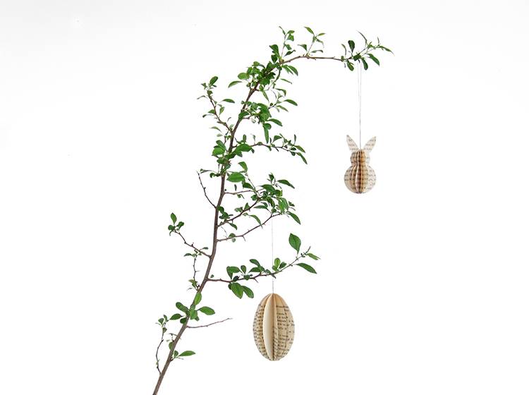 Renna Deluxe Osterei Zum Anhängen In Fraktur