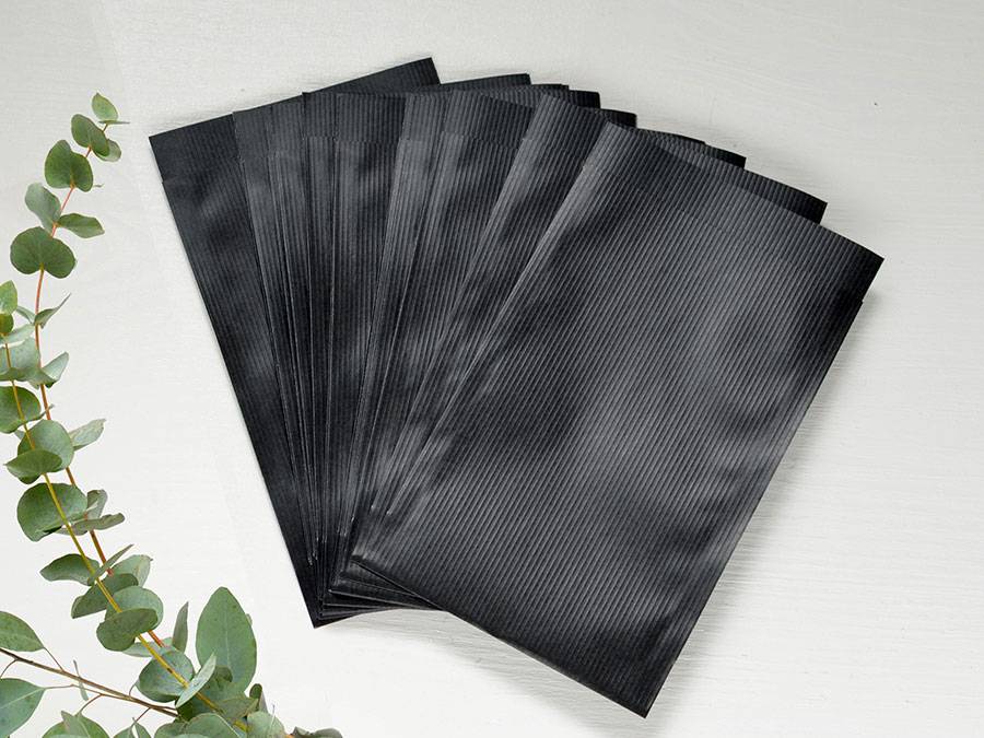 Renna Deluxe Papiertüten Schwarz