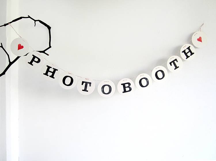 Renna Deluxe Photobooth Girlande