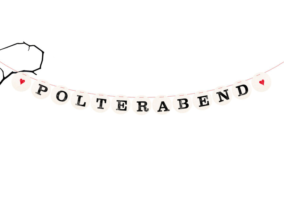 Renna Deluxe Polterabend Girlande Für Die Hochzeit