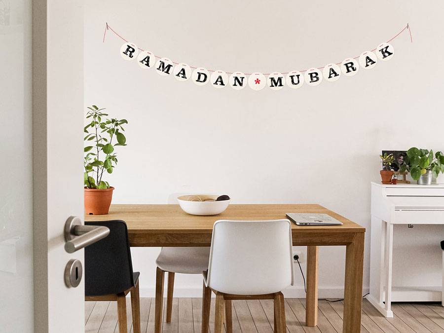 Renna Deluxe RAMADAN MUBARAK Girlande