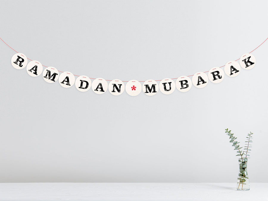 Renna Deluxe RAMADAN MUBARAK Girlande