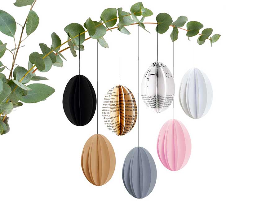 Renna Deluxe Rosa Osterei Anhänger