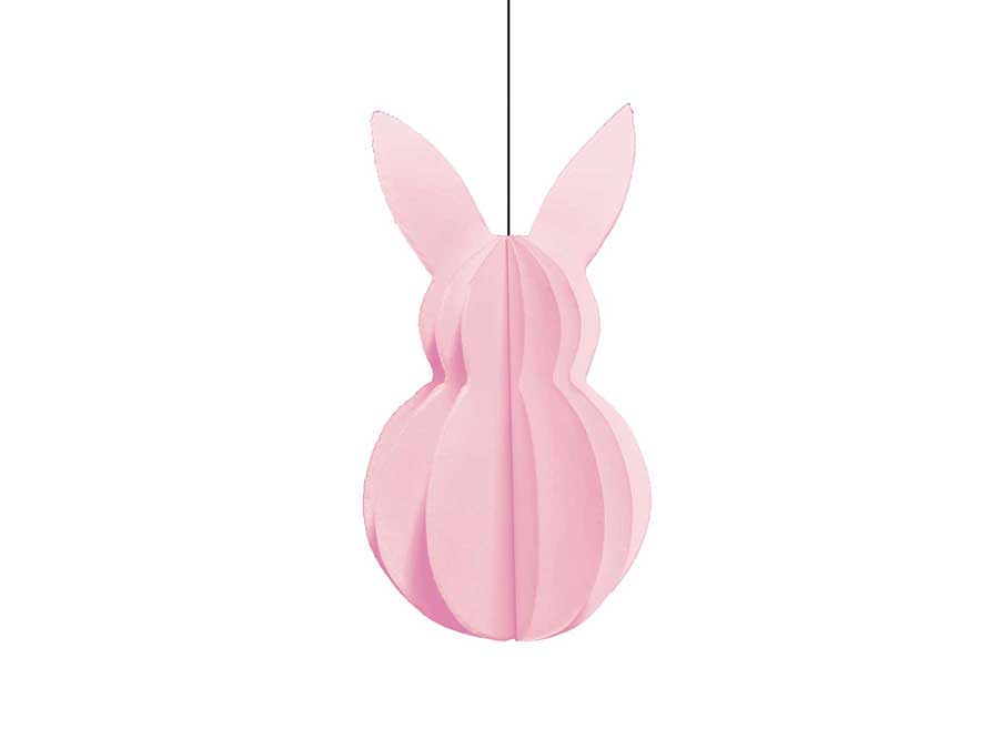 Renna Deluxe Rosa Osterhase Anhänger