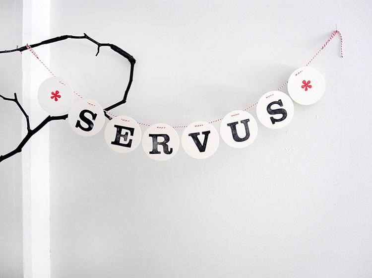 Renna Deluxe SERVUS Girlande